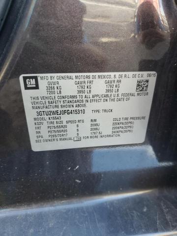 Photo 11 VIN: 3GTU2WEJ0FG415310 - GMC SIERRA K15 