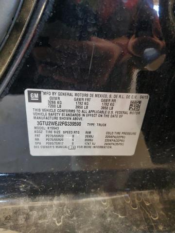 Photo 11 VIN: 3GTU2WEJ2FG339590 - GMC SIERRA 