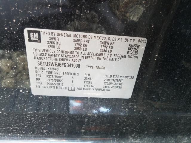 Photo 9 VIN: 3GTU2WEJ6FG341990 - GMC SIERRA K15 