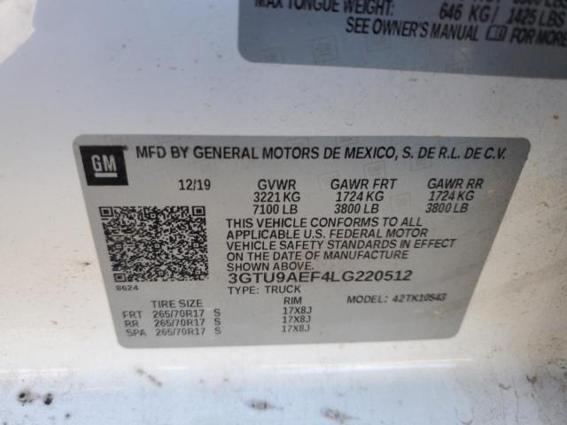 Photo 11 VIN: 3GTU9AEF4LG220512 - GMC SIERRA K15 