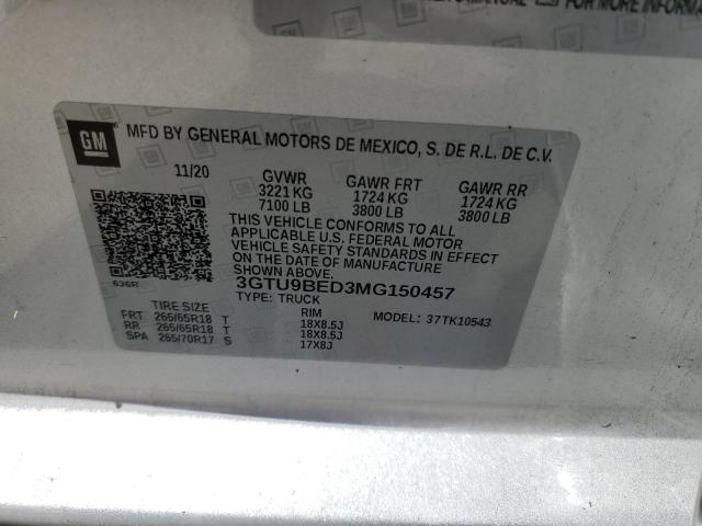 Photo 9 VIN: 3GTU9BED3MG150457 - GMC SIERRA K15 