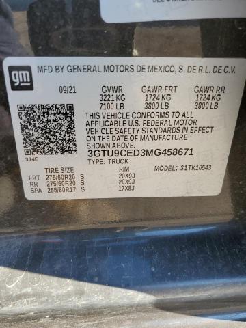 Photo 12 VIN: 3GTU9CED3MG458671 - GMC SIERRA K15 