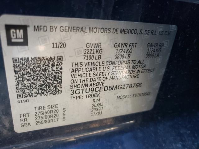 Photo 9 VIN: 3GTU9CED5MG178766 - GMC SIERRA K15 