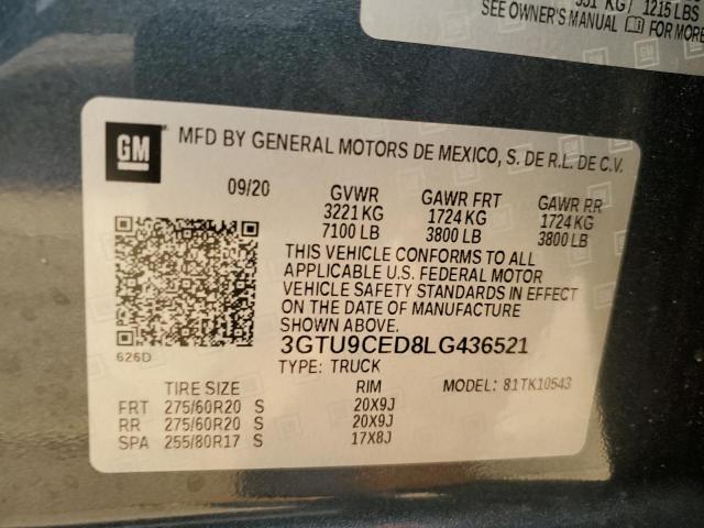 Photo 9 VIN: 3GTU9CED8LG436521 - GMC SIERRA K15 