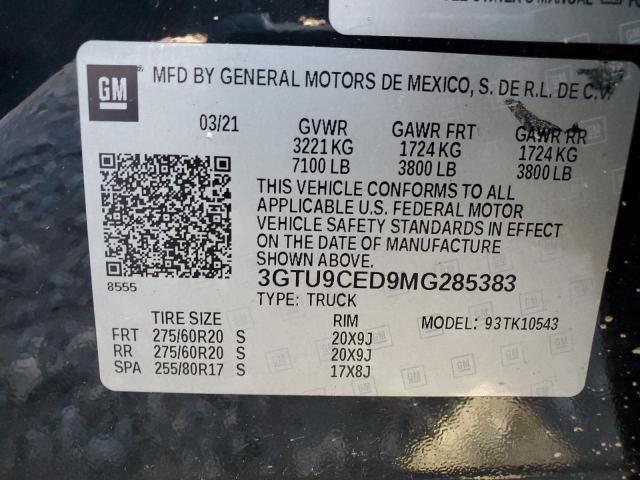 Photo 11 VIN: 3GTU9CED9MG285383 - GMC SIERRA K15 