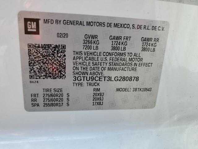 Photo 11 VIN: 3GTU9CET3LG280878 - GMC SIERRA K15 