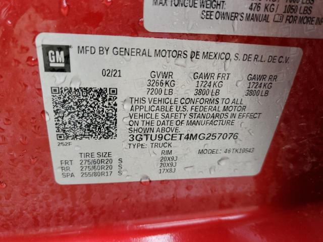 Photo 11 VIN: 3GTU9CET4MG257076 - GMC SIERRA K15 