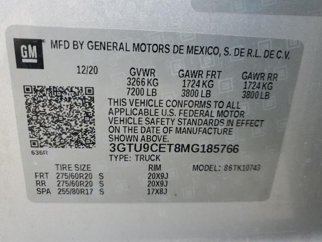 Photo 11 VIN: 3GTU9CET8MG185766 - GMC SIERRA K15 