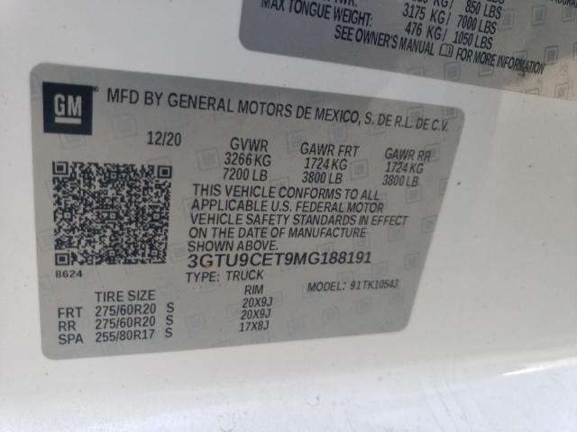 Photo 11 VIN: 3GTU9CET9MG188191 - GMC SIERRA K15 