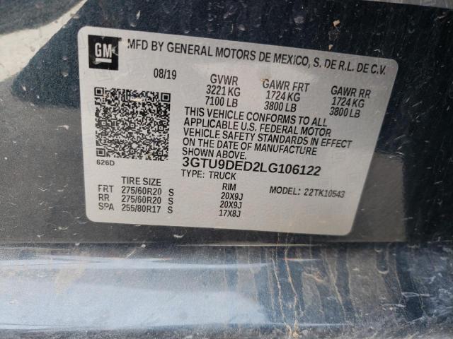 Photo 12 VIN: 3GTU9DED2LG106122 - GMC SIERRA K15 