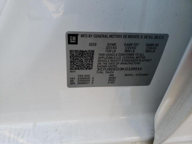 Photo 12 VIN: 3GTU9DED3KG120514 - GMC SIERRA K15 