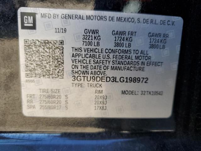 Photo 11 VIN: 3GTU9DED3LG198972 - GMC SIERRA K15 