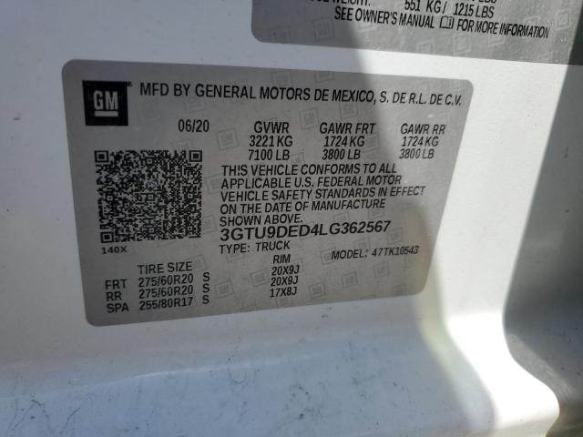 Photo 11 VIN: 3GTU9DED4LG362567 - GMC SIERRA K15 