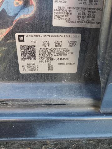 Photo 11 VIN: 3GTU9DED4LG364500 - GMC SIERRA 