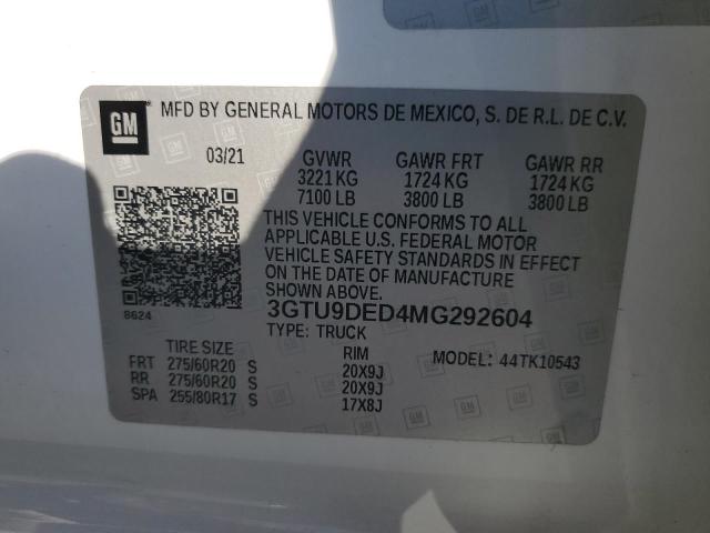 Photo 11 VIN: 3GTU9DED4MG292604 - GMC SIERRA K15 