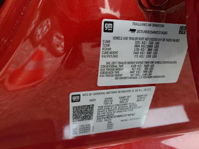 Photo 11 VIN: 3GTU9DED4MG374042 - GMC SIERRA K15 