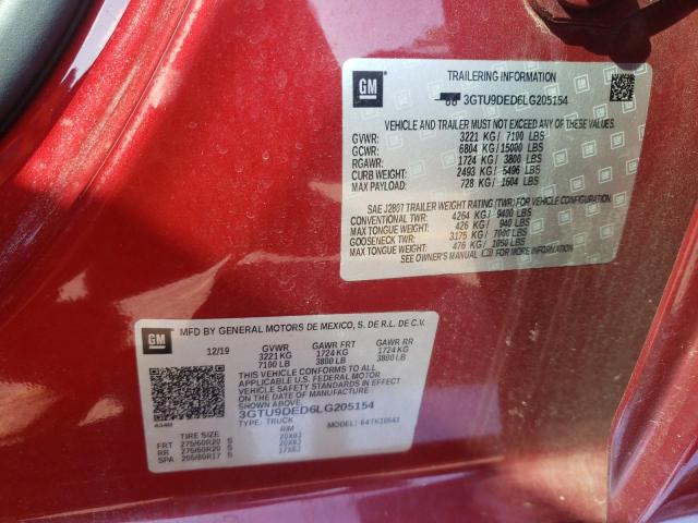 Photo 11 VIN: 3GTU9DED6LG205154 - GMC SIERRA K15 