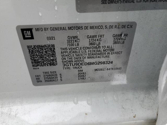 Photo 11 VIN: 3GTU9DED6MG298324 - GMC SIERRA K15 