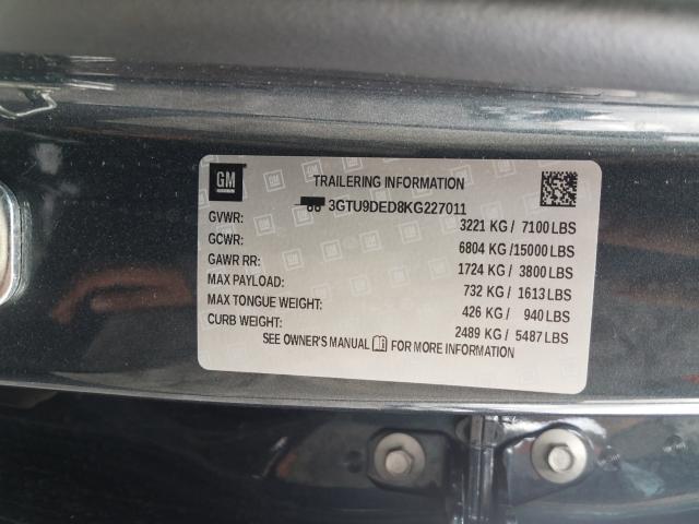 Photo 9 VIN: 3GTU9DED8KG227011 - GMC SIERRA K15 