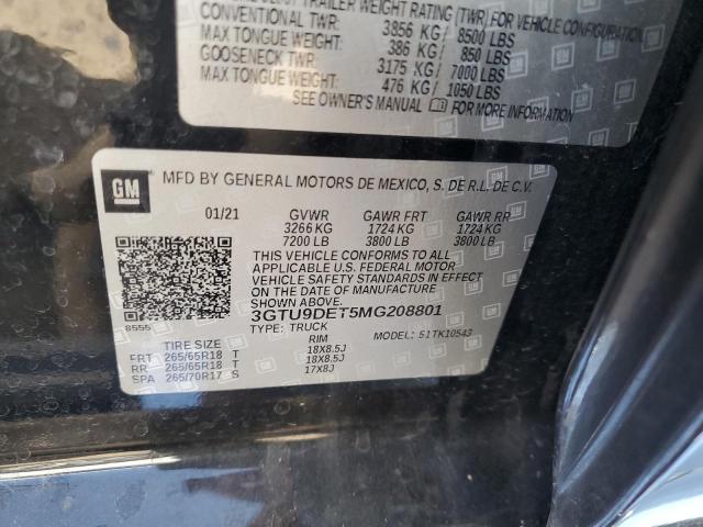 Photo 11 VIN: 3GTU9DET5MG208801 - GMC SIERRA K15 