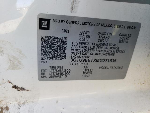 Photo 11 VIN: 3GTU9EETXMG271835 - GMC SIERRA K15 