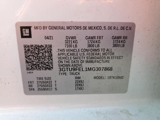 Photo 11 VIN: 3GTU9FEL1MG307868 - GMC SIERRA K15 