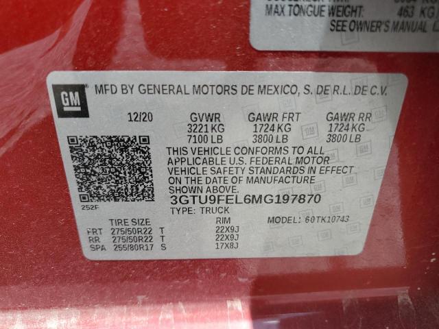 Photo 11 VIN: 3GTU9FEL6MG197870 - GMC SIERRA K15 