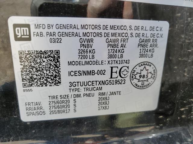 Photo 11 VIN: 3GTUUCETXNG519523 - GMC SIERRA K15 