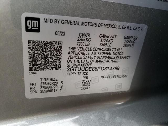 Photo 11 VIN: 3GTUUDE86PG314799 - GMC SIERRA 