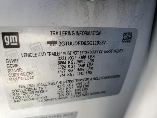 Photo 11 VIN: 3GTUUDED8SG119387 - GMC SIERRA K15 
