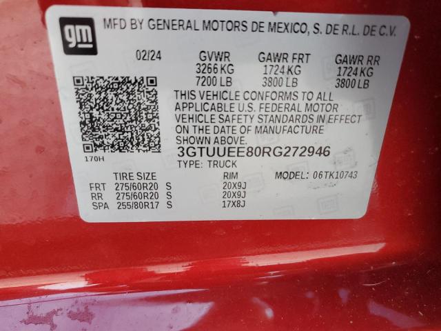 Photo 12 VIN: 3GTUUEE80RG272946 - GMC SIERRA K15 