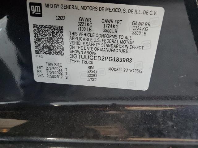 Photo 11 VIN: 3GTUUGED2PG183983 - GMC SIERRA K15 