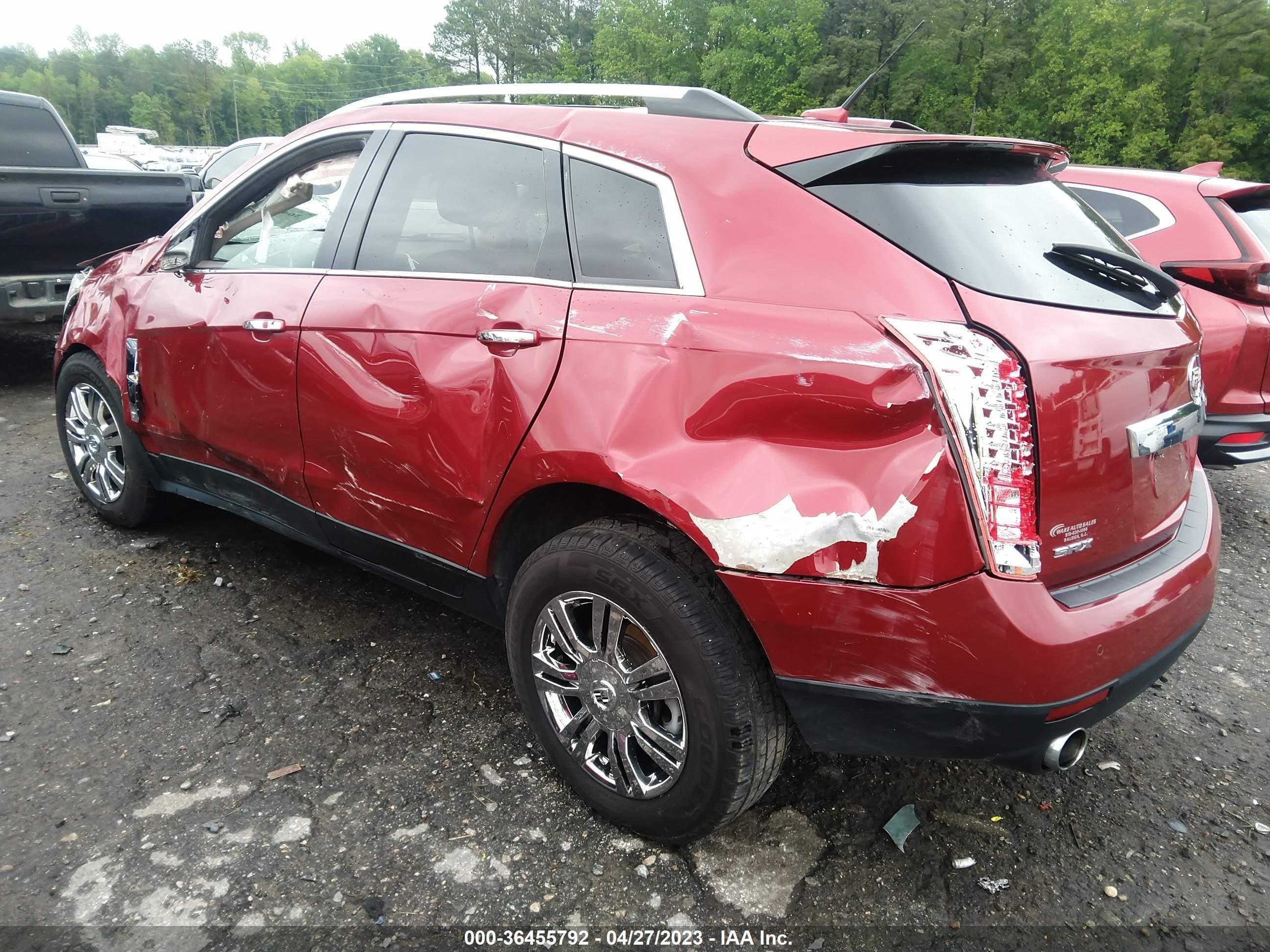 Photo 2 VIN: 3GYFNAE37CS517016 - CADILLAC SRX 