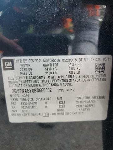 Photo 12 VIN: 3GYFNAEY0BS665082 - CADILLAC SRX LUXURY 