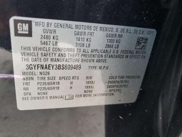 Photo 13 VIN: 3GYFNAEY3BS609489 - CADILLAC SRX LUXURY 