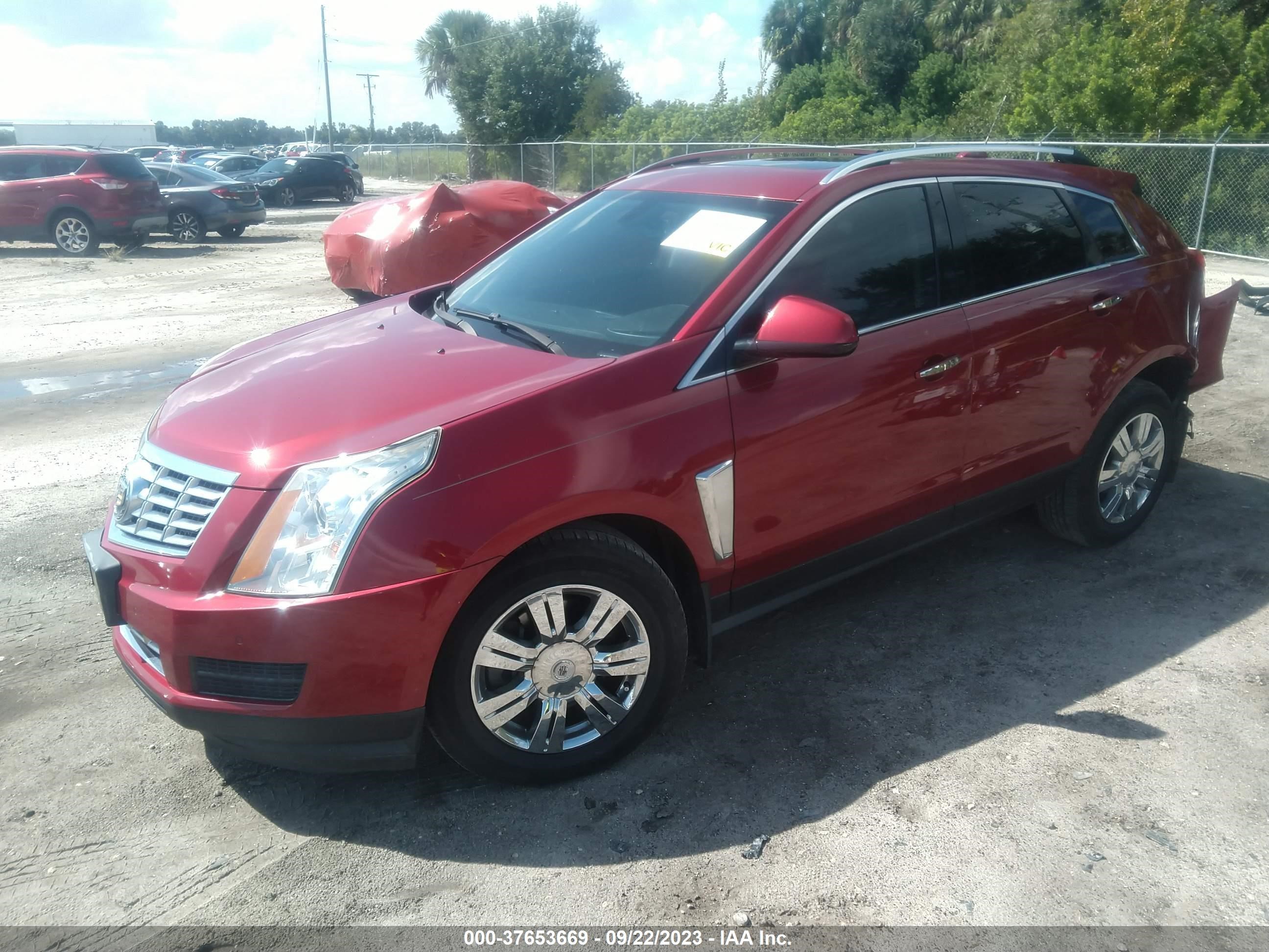 Photo 1 VIN: 3GYFNBE32FS597187 - CADILLAC SRX 