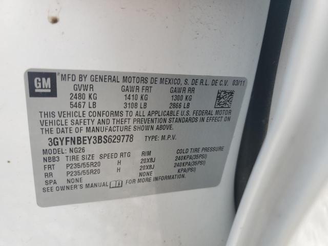 Photo 12 VIN: 3GYFNBEY3BS629778 - CADILLAC SRX PERFOR 