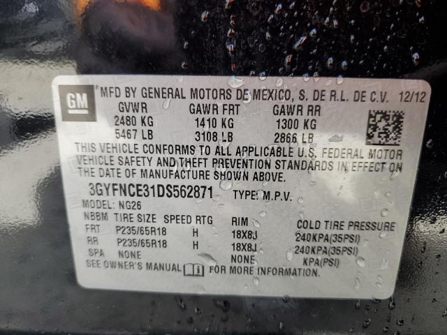 Photo 11 VIN: 3GYFNCE31DS562871 - CADILLAC SRX 