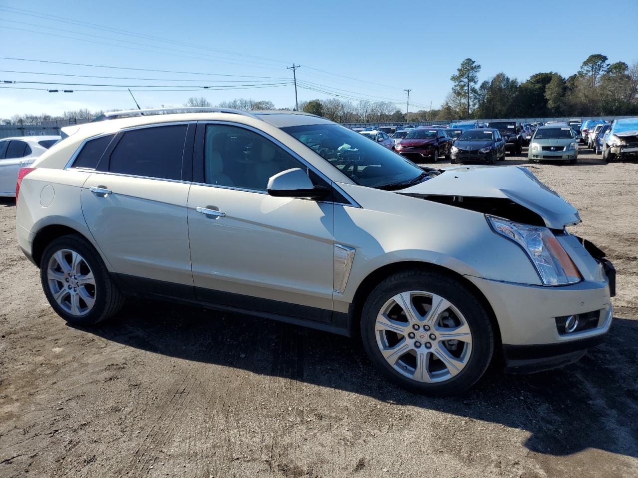 Photo 3 VIN: 3GYFNCE31ES587514 - CADILLAC SRX 