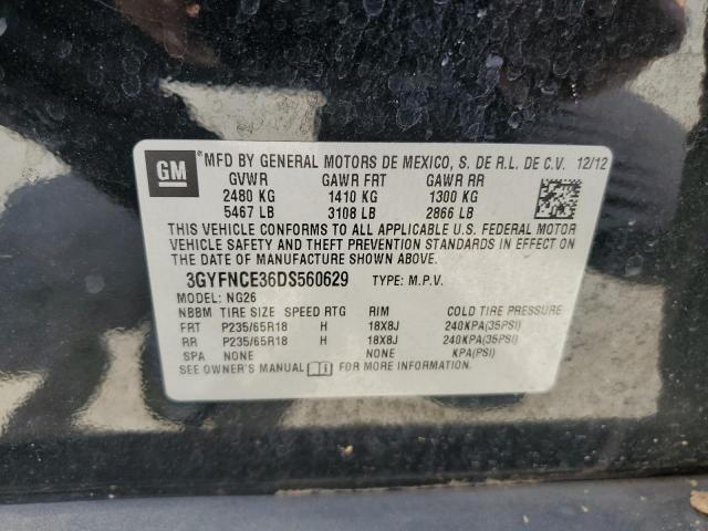 Photo 12 VIN: 3GYFNCE36DS560629 - CADILLAC SRX 