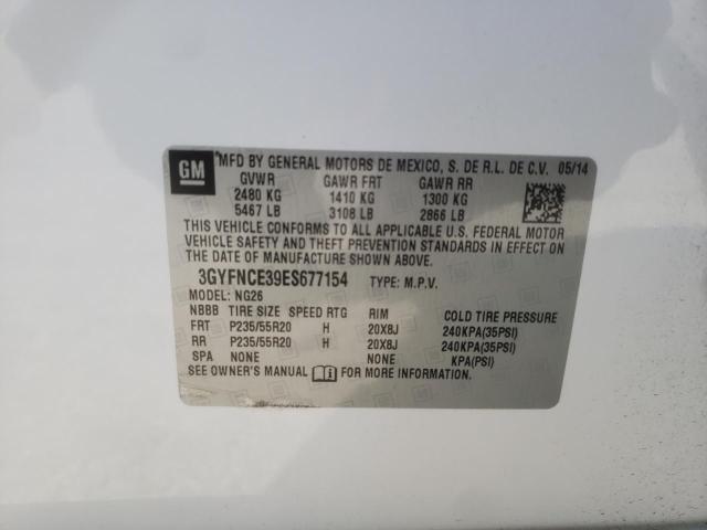 Photo 9 VIN: 3GYFNCE39ES677154 - CADILLAC SRX PERFOR 