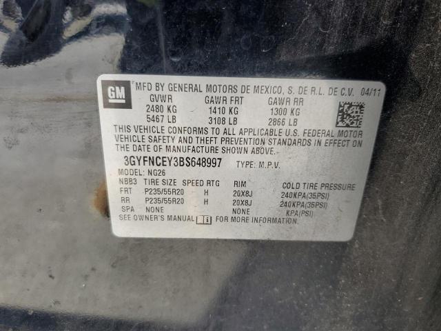 Photo 12 VIN: 3GYFNCEY3BS648997 - CADILLAC SRX PREMIU 