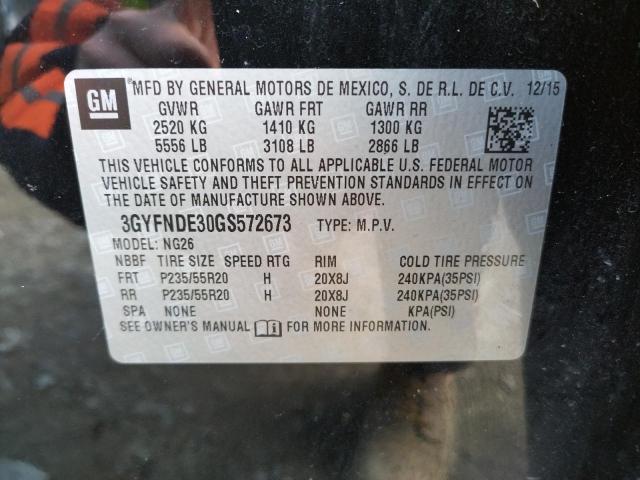 Photo 9 VIN: 3GYFNDE30GS572673 - CADILLAC SRX PREMIU 