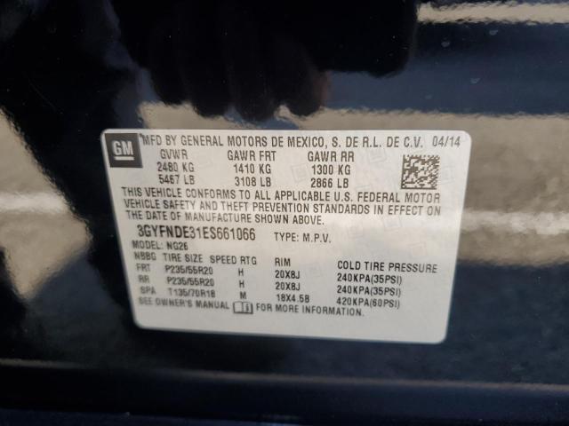 Photo 12 VIN: 3GYFNDE31ES661066 - CADILLAC SRX PREMIU 