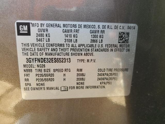 Photo 12 VIN: 3GYFNDE32ES652313 - CADILLAC SRX 