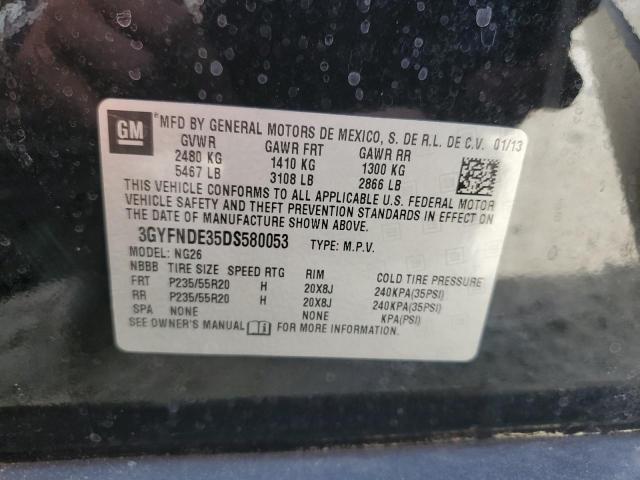 Photo 12 VIN: 3GYFNDE35DS580053 - CADILLAC SRX PERFOR 