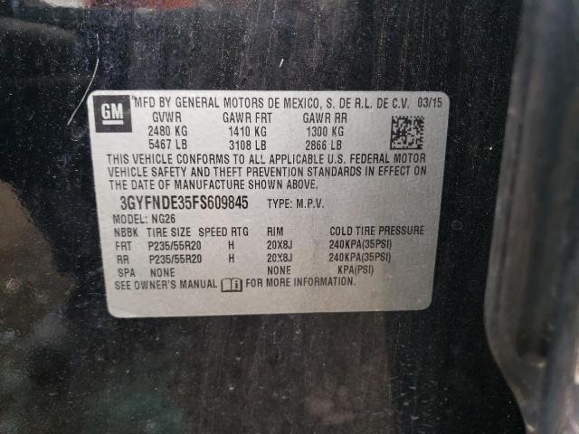 Photo 11 VIN: 3GYFNDE35FS609845 - CADILLAC SRX PREMIU 