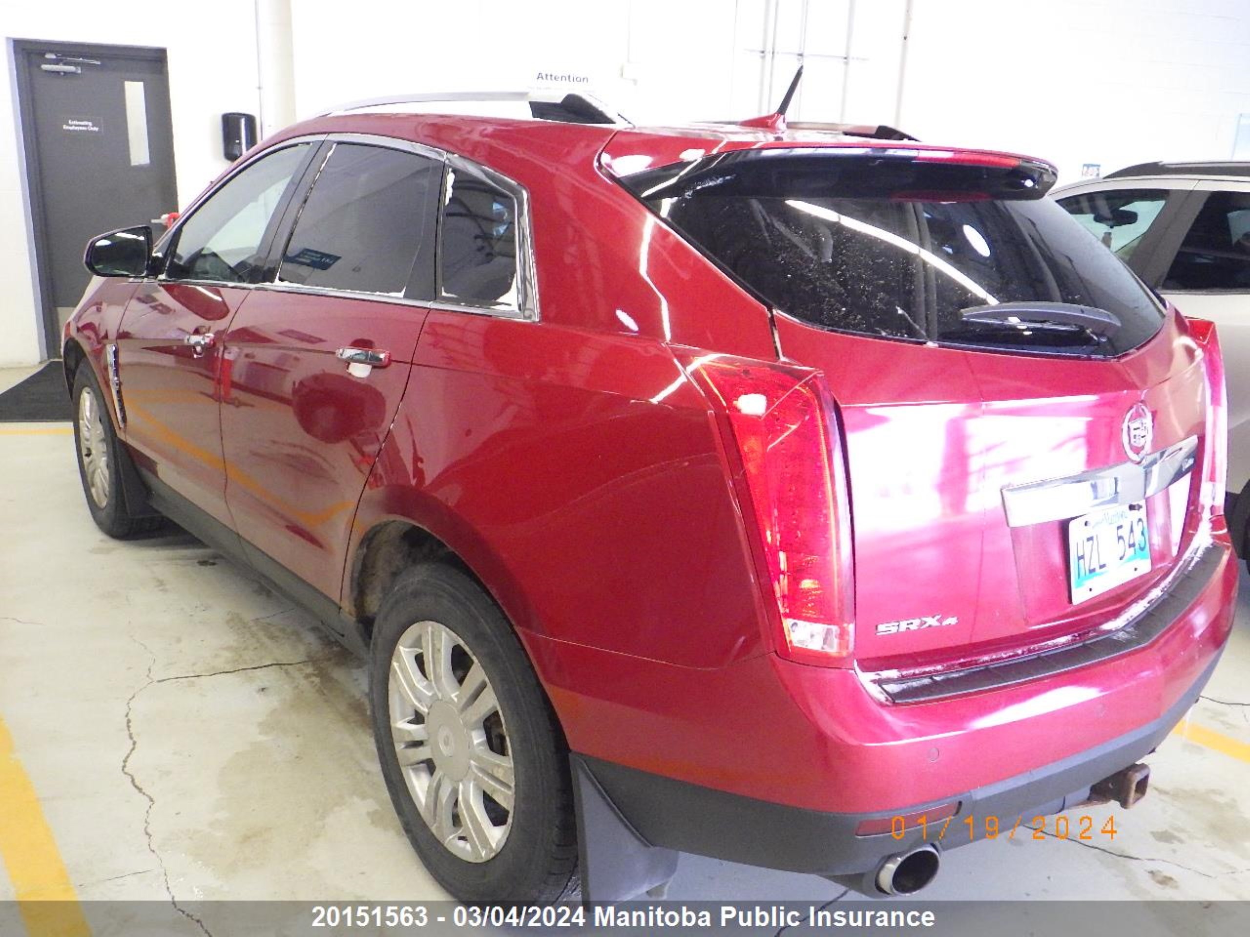 Photo 2 VIN: 3GYFNDEY8AS658039 - CADILLAC SRX 