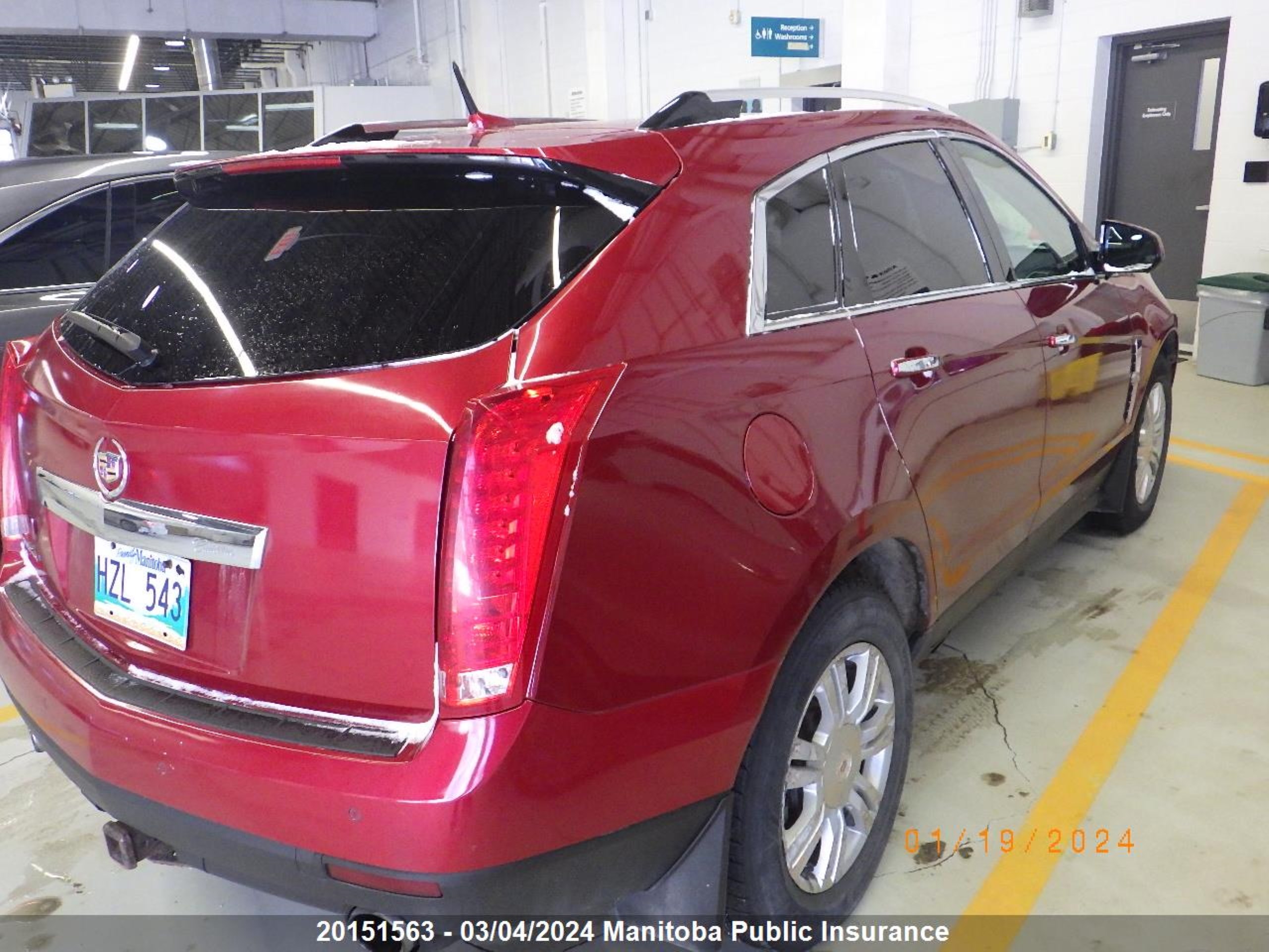 Photo 3 VIN: 3GYFNDEY8AS658039 - CADILLAC SRX 