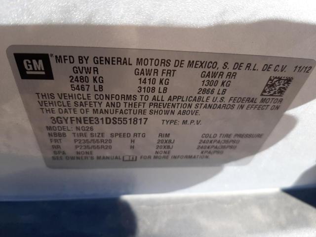 Photo 9 VIN: 3GYFNEE31DS551817 - CADILLAC SRX PREMIU 